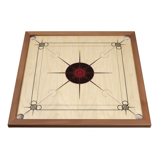 Carrom Standard Sun Black-Red i gruppen SPELBORD / Carrom hos Spelexperten (8215)