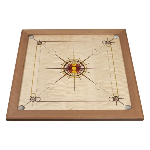 Carrom Superior Red-Orange-Yellow i gruppen SPELBORD / Carrom hos Spelexperten (8230)