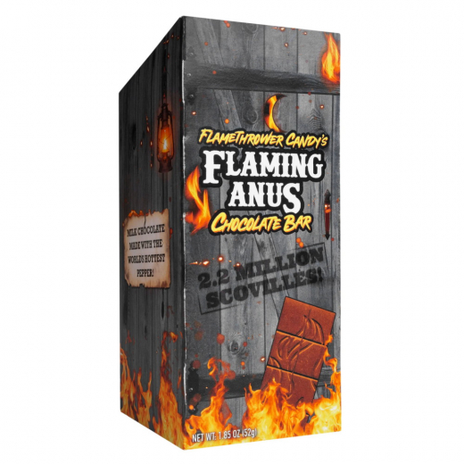 Flaming Anus Chocolate Bar i gruppen LEKSAKER / Roliga prylar hos Spelexperten (843196)