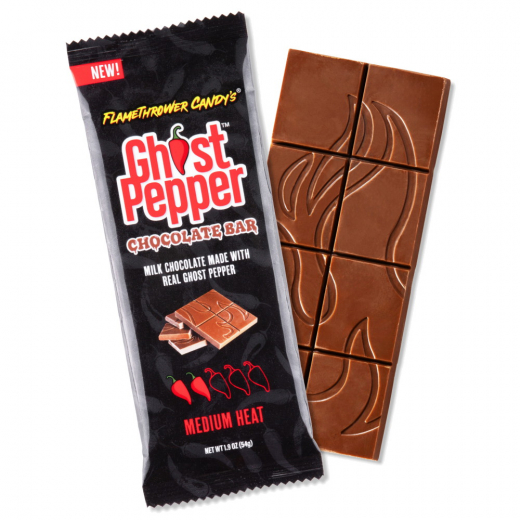 Ghost Pepper Chocolate Bar 54g i gruppen LEKSAKER / Roliga prylar hos Spelexperten (843197)