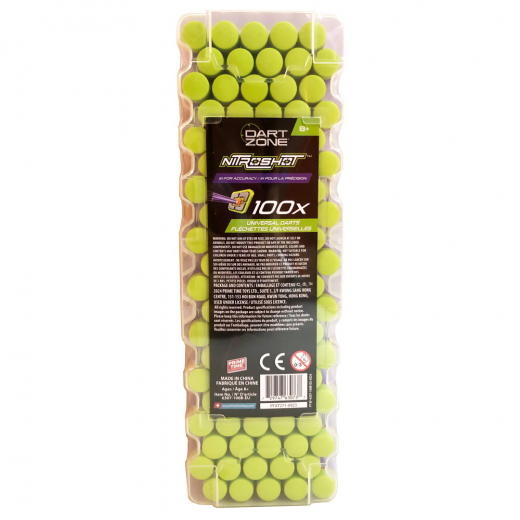 Dart Zone - Skumpilar 100-Pack i gruppen LEKSAKER / Actionlek / Dart Zone hos Spelexperten (85025000)