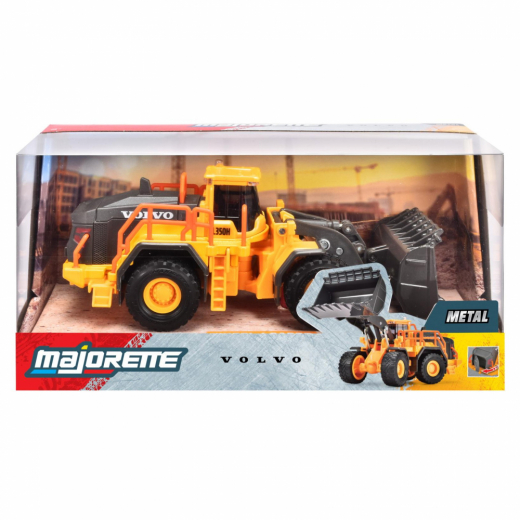 Majorette - Volvo Hjullastare 1:43 i gruppen LEKSAKER / Leksaksfordon hos Spelexperten (8503723003)