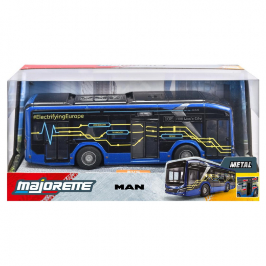 Majorette - MAN Lion's Stadsbuss 10E 1:43 i gruppen LEKSAKER / Leksaksfordon hos Spelexperten (8503743004)
