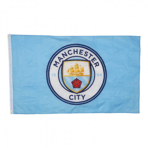 Flagga - Manchester City i gruppen UTOMHUSSPEL / Fotboll / Supporterprylar hos Spelexperten (85250)