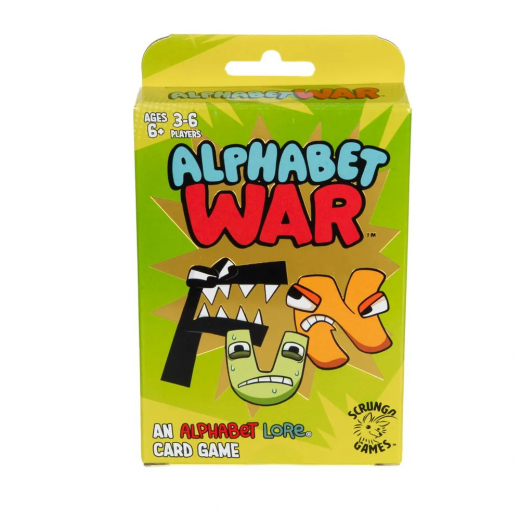 Alphabet War i gruppen SÄLLSKAPSSPEL / Kortspel hos Spelexperten (859364006735)