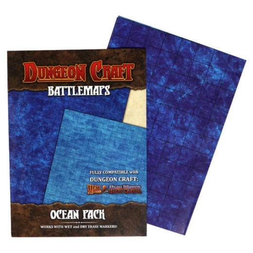 Dungeon Craft: BattleMap - Ocean i gruppen SÄLLSKAPSSPEL / Tillbehör hos Spelexperten (85G006)