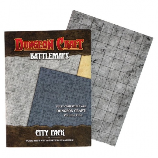 Dungeon Craft: BattleMap - City i gruppen SÄLLSKAPSSPEL / Tillbehör hos Spelexperten (85G007)