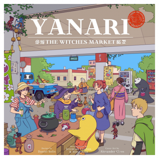 Yanari: The Witches Market i gruppen SÄLLSKAPSSPEL / Strategispel hos Spelexperten (85G737)