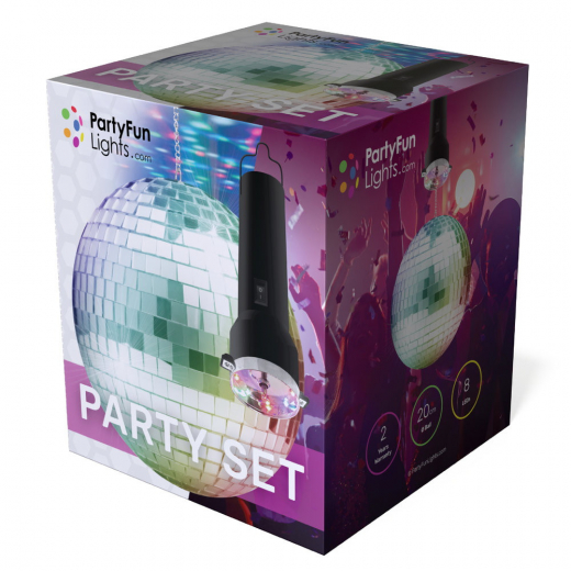 PFL Party Set i gruppen LEKSAKER / Roliga prylar / Disco hos Spelexperten (86277)