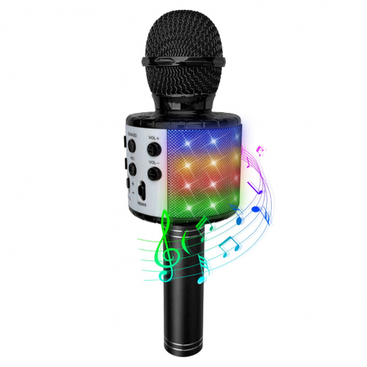 PFL Karaoke Microphone with Lighting & Speaker i gruppen LEKSAKER / Roliga prylar / Disco hos Spelexperten (86531)