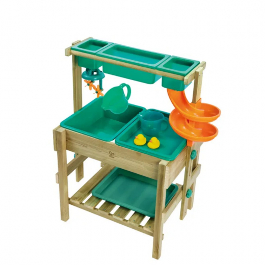 Hape Multifunction Water Play Table i gruppen LEKSAKER / Utomhuslek hos Spelexperten (87-5600)