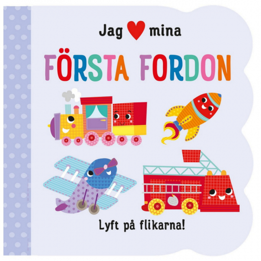 Jag Hjärta Mina Första Fordon i gruppen LEKSAKER / Barnböcker hos Spelexperten (87613)