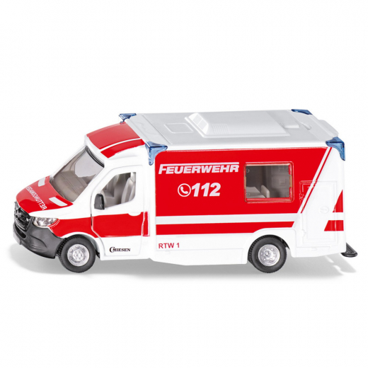 Siku Super 1:50 - Mercedes-Benz Typ C Ambulans i gruppen LEKSAKER / Leksaksfordon / Siku / Siku 1:50 hos Spelexperten (88211500)