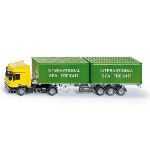 Siku Super 1:50 - Lastbil Med Containers i gruppen LEKSAKER hos Spelexperten (88392100)
