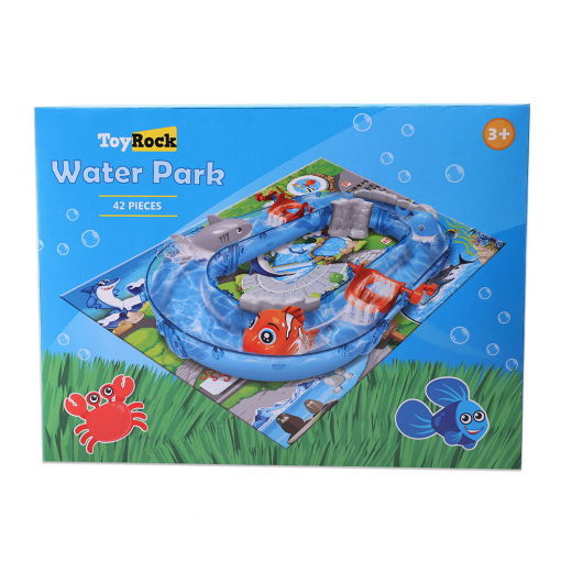 Vattenpark 42 Delar i gruppen LEKSAKER / Vattenlek / Aquaplay hos Spelexperten (90024008)