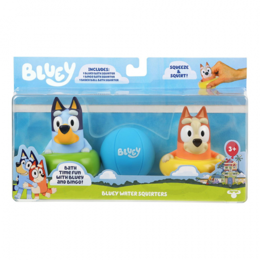 BLUEY, BATH SQUIRTERS BADLEKSAK i gruppen LEKSAKER / Barn & baby / Bada hos Spelexperten (90156)