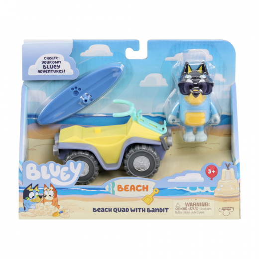  BLUEY Strandbuggy lekset i gruppen LEKSAKER / Figurer och lekset hos Spelexperten (90183)