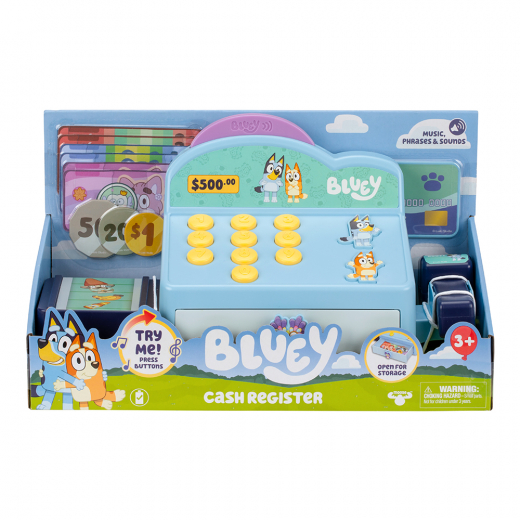 Bluey kassalåda i gruppen LEKSAKER / Barn & baby / Barn & babyleksaker hos Spelexperten (90247)