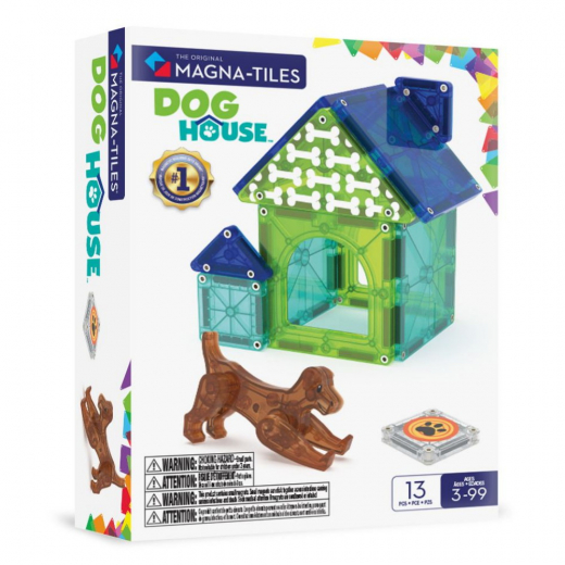 Magna-Tiles Hundkoja 13 delar i gruppen LEKSAKER / Byggklossar / Magna-Tiles hos Spelexperten (90356)