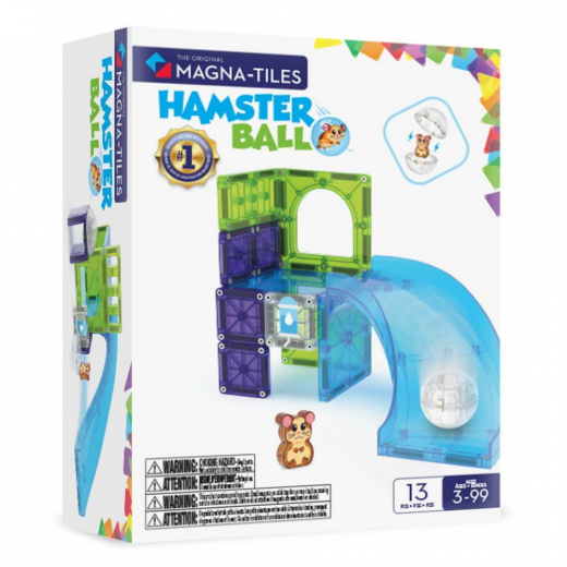 Magna-Tiles Hamsterlekplats 13 delar i gruppen LEKSAKER / Byggklossar / Magna-Tiles hos Spelexperten (90358)