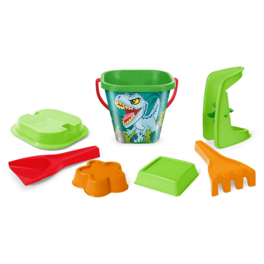 Sandset Jurassic World Explorers 7 delar i gruppen LEKSAKER / Utomhuslek hos Spelexperten (90626029)