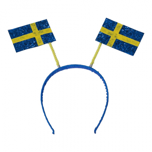 Diadem Med Sverige Flaggor i gruppen UTOMHUSSPEL / Fotboll / Supporterprylar / Sverige hos Spelexperten (90798)