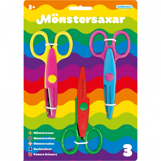 Mönstersaxar i gruppen LEKSAKER / Skapa & måla hos Spelexperten (910392)