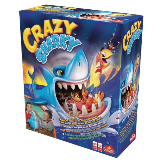 Crazy Sharky (Swe) i gruppen SÄLLSKAPSSPEL / Barnspel hos Spelexperten (920046)