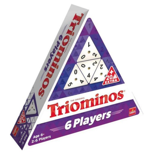 Triominos 6 spelare i gruppen SÄLLSKAPSSPEL / Familjespel hos Spelexperten (920328)