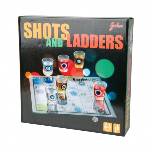 Shots And Ladders i gruppen SÄLLSKAPSSPEL / Festspel hos Spelexperten (93258)
