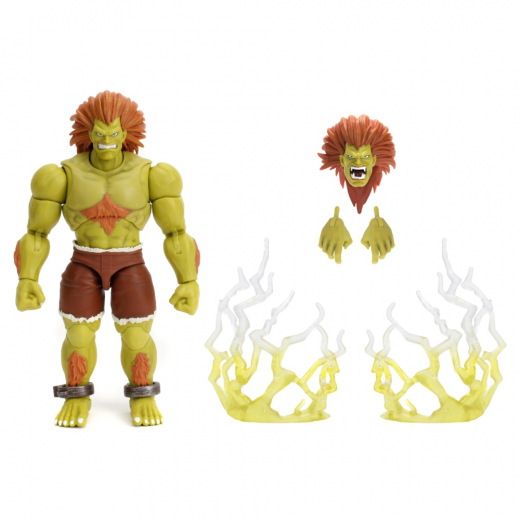 Street Fighter II Blanka Actionfigur 19 cm i gruppen LEKSAKER / Figurer och lekset hos Spelexperten (9335173314R00)