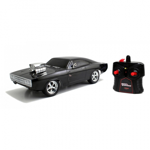 Fast & Furious Radiostyrd 1970 Dodge Charger 1:24 i gruppen Nyheter hos Spelexperten (9397044314R03)