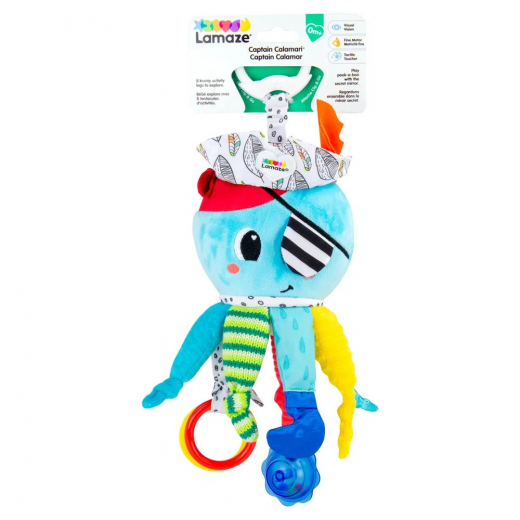 Lamaze - Kapten Calamari i gruppen LEKSAKER / Barn & baby / Barn & babyleksaker hos Spelexperten (941-27068)