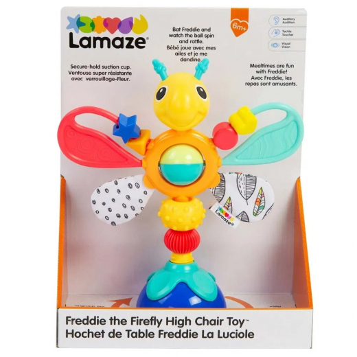 Lamaze - Freddie Eldflugan Barnstol Leksak i gruppen LEKSAKER / Barn & baby / Barn & babyleksaker hos Spelexperten (941-272431)