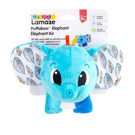 Lamaze - Puffaboo Elefant i gruppen LEKSAKER / Barn & baby / Barn & babyleksaker hos Spelexperten (941-274671)