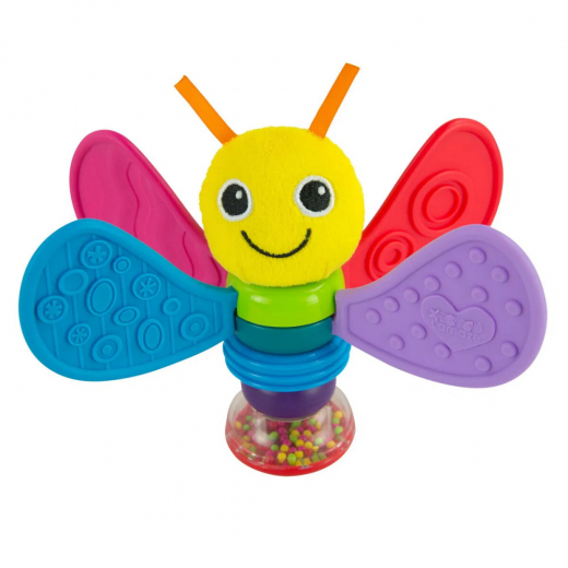 Lamaze - Eldflugan Freddie Skallra i gruppen LEKSAKER / Barn & baby / Skallror & speldosor hos Spelexperten (941-276361)