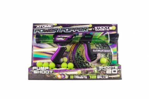 Atomic Popper 12 x Shots Sticky Targets i gruppen LEKSAKER / Actionlek hos Spelexperten (95-252-54026)