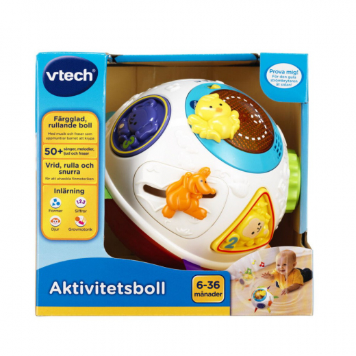 Vtech Baby Aktivitetsboll i gruppen LEKSAKER / Barn & baby hos Spelexperten (950-151521)