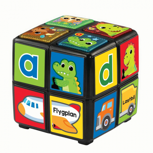 Vtech Vrid- och Lärkub Djur i gruppen LEKSAKER / Barn & baby / Barn & babyleksaker hos Spelexperten (950-558421)
