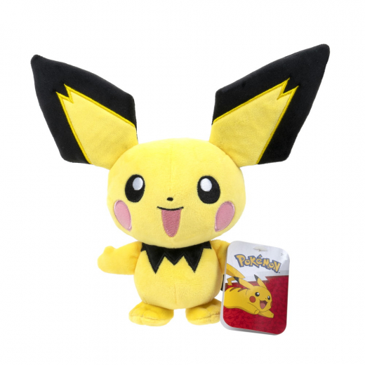 Pokémon Plysch Pichu 20 cm i gruppen  hos Spelexperten (95244-PG)