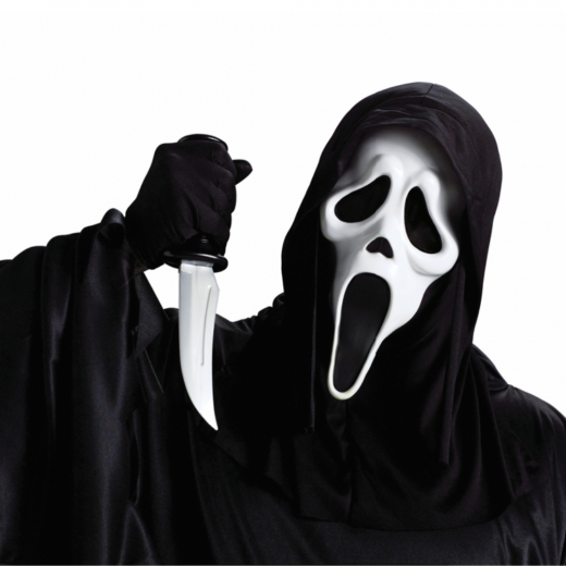 Scream Mask och Kniv-set i gruppen LEKSAKER / Utklädnad / Halloween / Masker hos Spelexperten (95677)