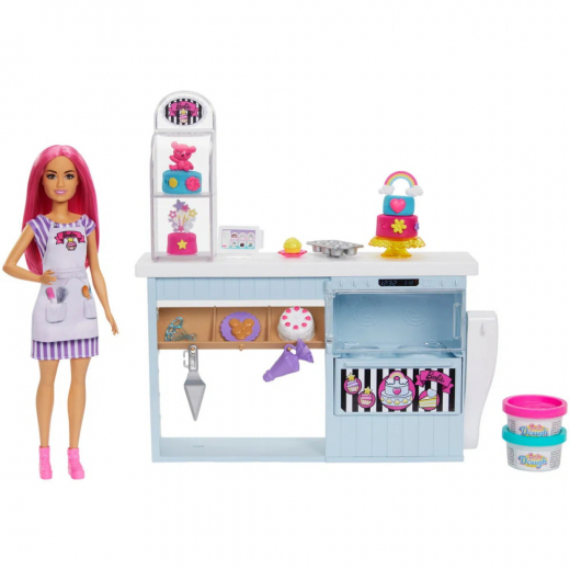 Barbie Career Bageri Lekset i gruppen LEKSAKER / Barbie / Barbie Karriär hos Spelexperten (960-0864)