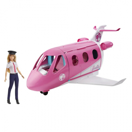 Barbie Drömflygplan och docka i gruppen LEKSAKER / Barbie hos Spelexperten (960-2031)