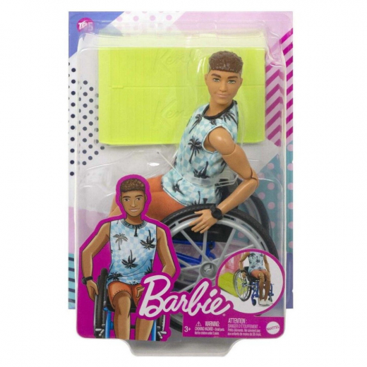 Barbie Fashionista Ken Wheelchair i gruppen LEKSAKER / Barbie hos Spelexperten (960-2325)