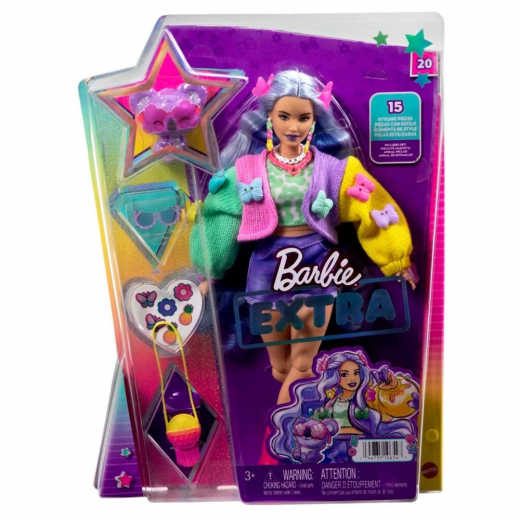 Barbie Extra - Lavender Butterfly i gruppen  hos Spelexperten (960-2344)