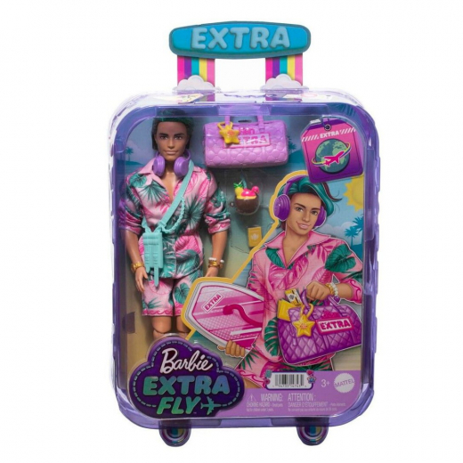 Barbie Extra Doll Ken Beach i gruppen LEKSAKER / Barbie hos Spelexperten (960-2345)