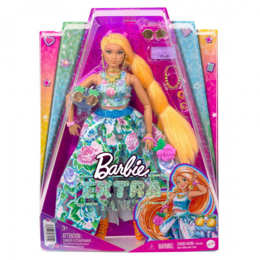 Barbie Extra Fancy Doll Floral i gruppen LEKSAKER / Barbie hos Spelexperten (960-2352)