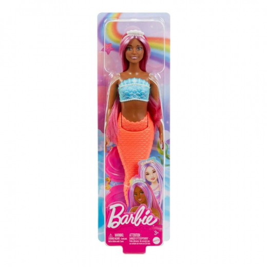 Barbie Core Mermaid Dark Coral i gruppen LEKSAKER / Barbie hos Spelexperten (960-2410)
