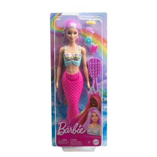 Barbie Touch of Magic Long Hair Mermaid i gruppen LEKSAKER / Barbie hos Spelexperten (960-2415)