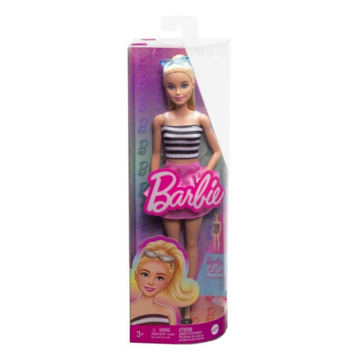 Barbie Fashionista Doll - B&W Classic Dress i gruppen LEKSAKER / Barbie hos Spelexperten (960-2431)